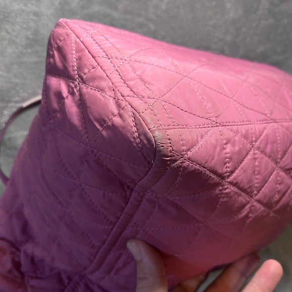 Kate Spade Wilson Road Quilted Talya Tote Bag in Ruffled Pansy Pink - Picture 13 of 14